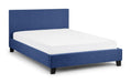 Rialto Dark Blue Linen 135Cm Bed frames Julian Bowen V2 