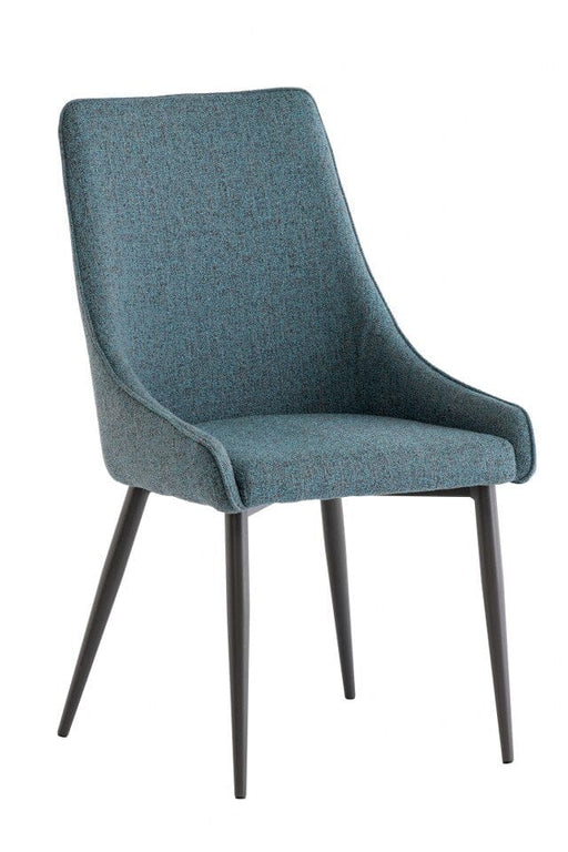 MIAMI DINING CHAIR - TEAL/GREY FABRIC Dining Chair supplier 120 