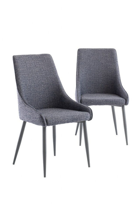 MIAMI DINING CHAIR - BLUE/GREY FABRIC **** NEW **** Dining Chair supplier 120 