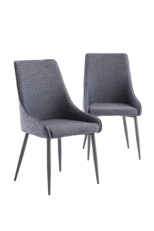 MIAMI DINING CHAIR - BLUE/GREY FABRIC **** NEW **** Dining Chair supplier 120 