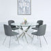 Value Zara Grey Faux Leather Dining Chair Kitchen & Dining Room Chairs CIMC 