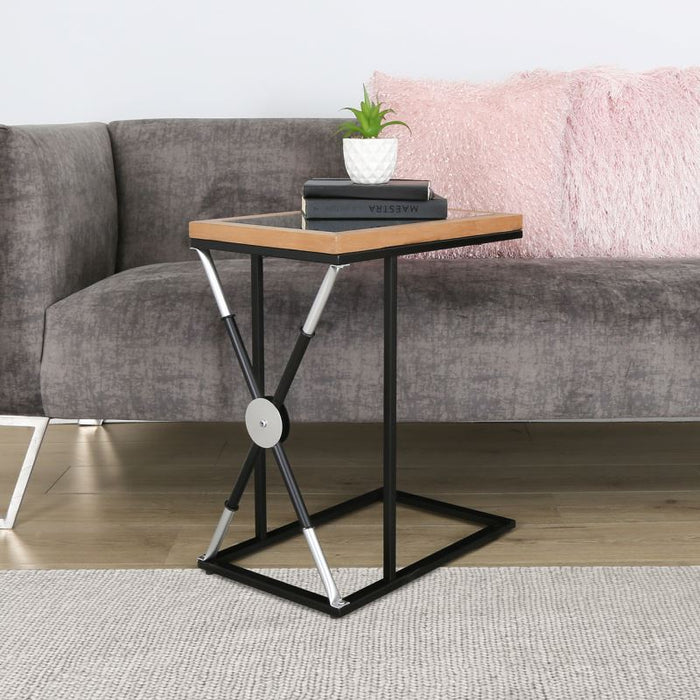 Value Oralie Black And Silver Sofa Table Sofa Tables CIMC 