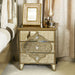 Marrakech Mirror 3 Drawer Bedside Cabinet Bedside Cabinet CIMC 