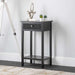 Lindon Black Wood End Table End Table CIMC 