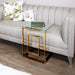 Value Apex Gold Metal Sofa Table Sofa Tables CIMC 