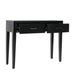 Solano 2 Drawer Console Table Black - KD Legs Console Tables CIMC 