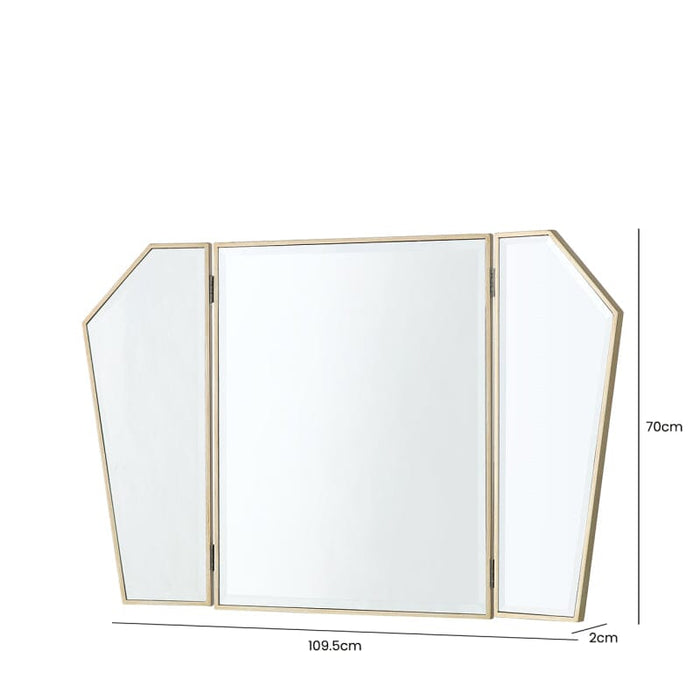 Pristina Mirror Champagne Vanity Mirror Mirrors CIMC 