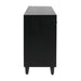 Solano 3 Drawer 3 Door Sideboard Black Sideboards CIMC 