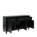 Solano 3 Drawer 3 Door Sideboard Black Sideboards CIMC 