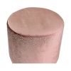 Value Pink Round Stool with Sparkle Pattern Stools/Benches Home Centre Direct 