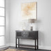 Lindon Black Wood 2 Drawer and 2 Door Sideboard Sideboards CIMC 