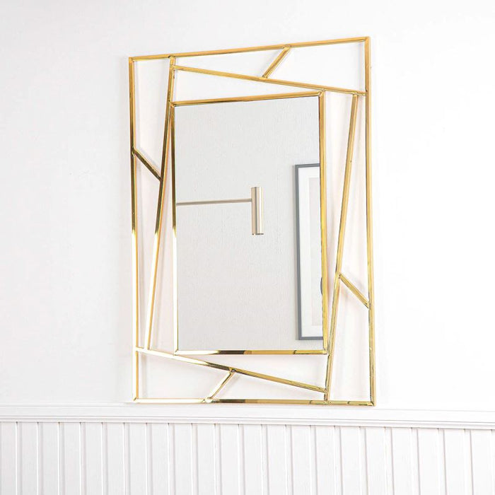 120cm Azaria Gold Wall Mirror Mirrors CIMC 