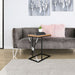 Value Oralie Black And Silver Sofa Table Sofa Tables CIMC 