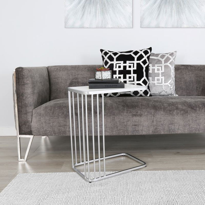 Value Clara Silver Metal Sofa Table Sofa Tables CIMC 