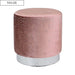 Value Pink Round Stool with Sparkle Pattern Stools/Benches Home Centre Direct 