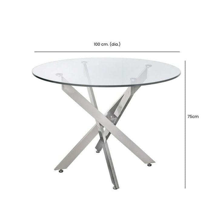 Value Nova Medium Round Dining Table Dining Table CIMC 