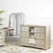 Lucca Mirror Champagne 3 Drawer Chest Chest of Drawers CIMC 