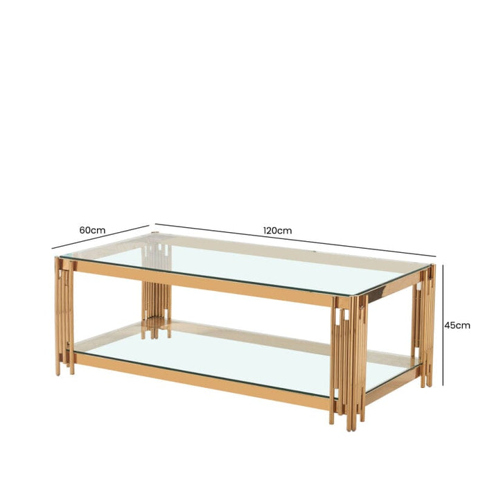 Value Cohen Gold Coffee Table Coffee Tables CIMC 