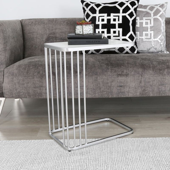 Value Clara Silver Metal Sofa Table Sofa Tables CIMC 