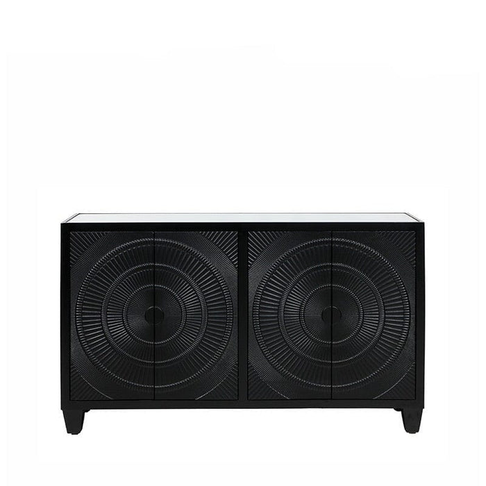 Cirque 4 Door Sideboard Black Sideboards CIMC 