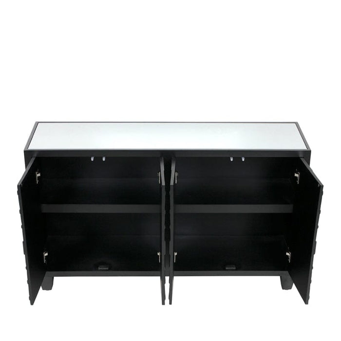 Cirque 4 Door Sideboard Black Sideboards CIMC 