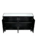 Cirque 4 Door Sideboard Black Sideboards CIMC 