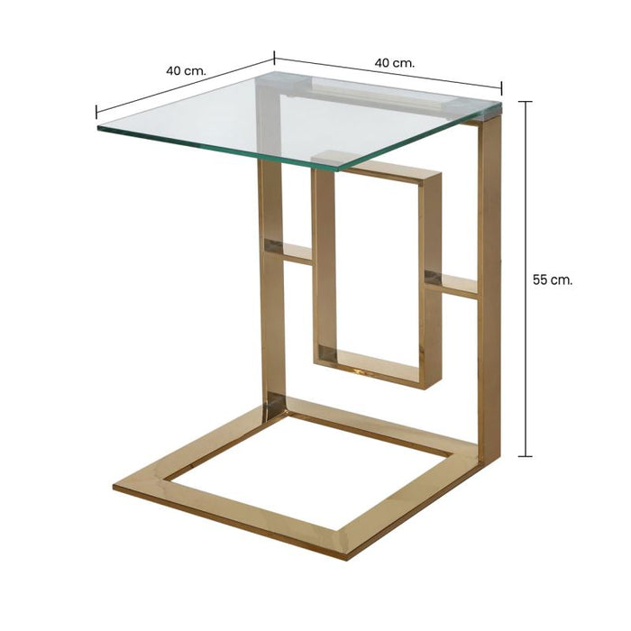 Value Apex Gold Metal Sofa Table Sofa Tables CIMC 