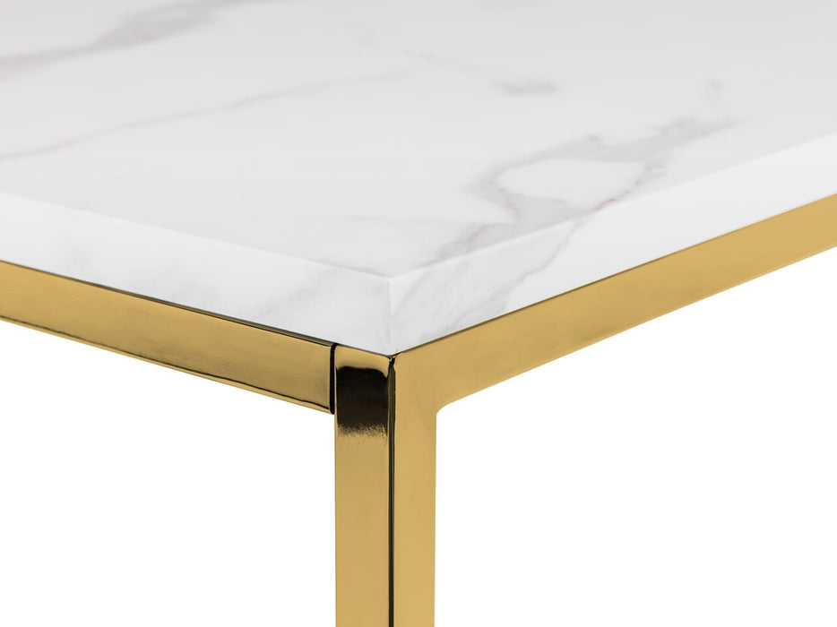 Scala Gold Lamp Table Side Table Julian Bowen V2 