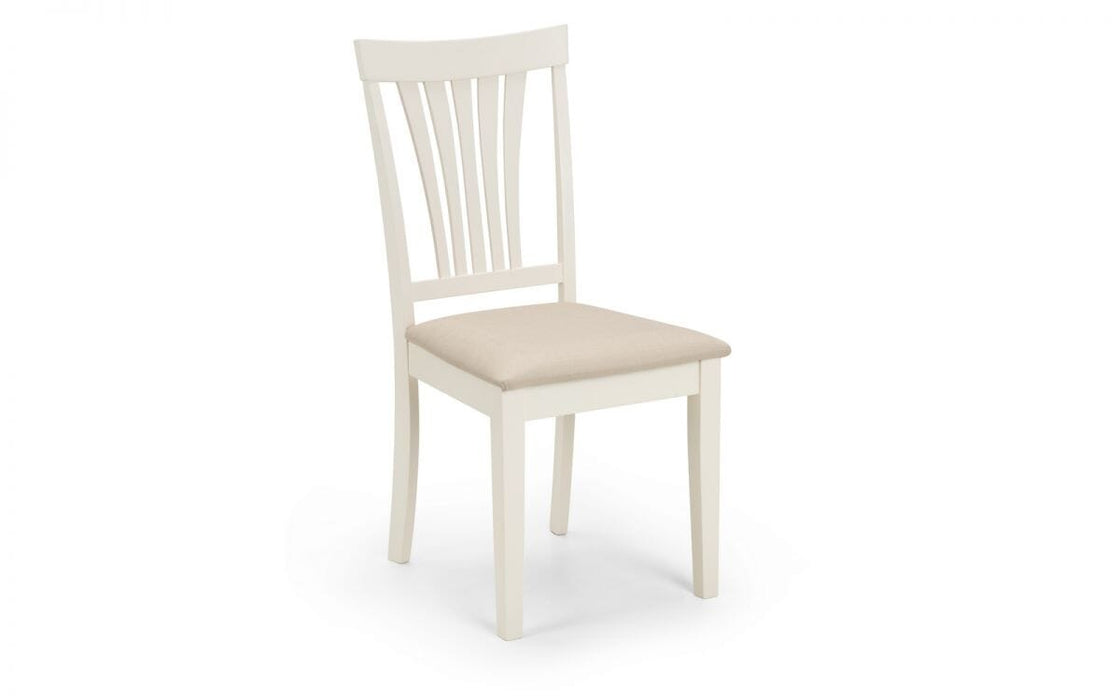 Stanmore Ivory Chair (2 Per Box) Dining Chairs Julian Bowen V2 