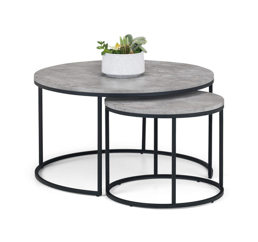 Staten Round Nesting Coffee Table Coffee Table Julian Bowen V2 