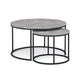 Staten Round Nesting Coffee Table Coffee Table Julian Bowen V2 