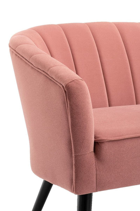 Arlo 2 Seater Sofa - Pink Sofas Derrys 