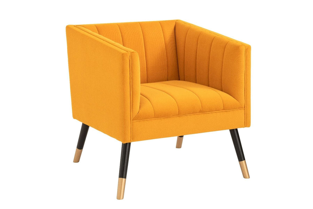 Jackson Tub Chair-Mustard Chairs Derrys 