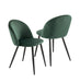 Lotus Chair- Green (Set of 4) Chairs Derrys 