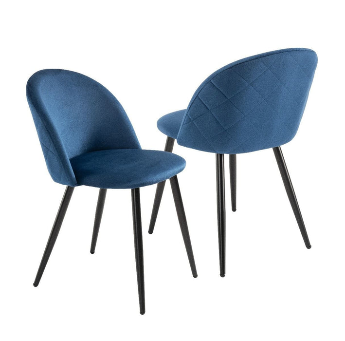 Lotus Chair- Royal Blue (Set of 4) Chairs Derrys 