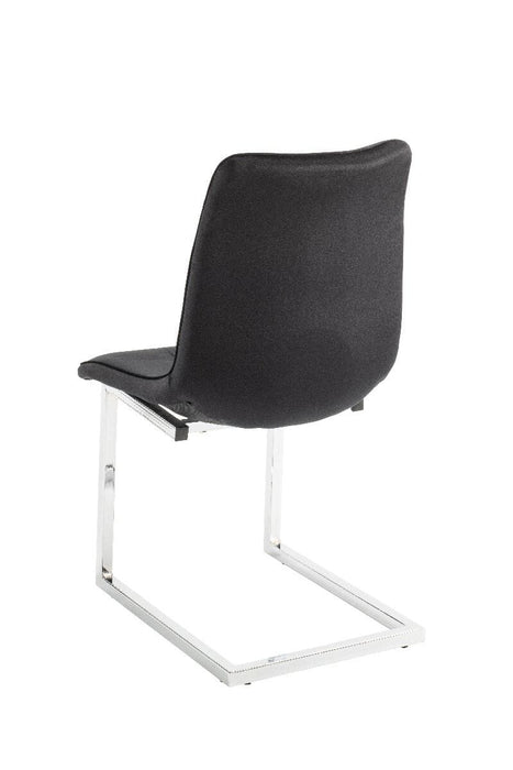 Ollie Dining Chair - Black (Set of 2) Chairs Derrys 