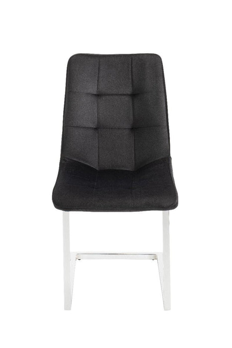 Ollie Dining Chair - Black (Set of 2) Chairs Derrys 