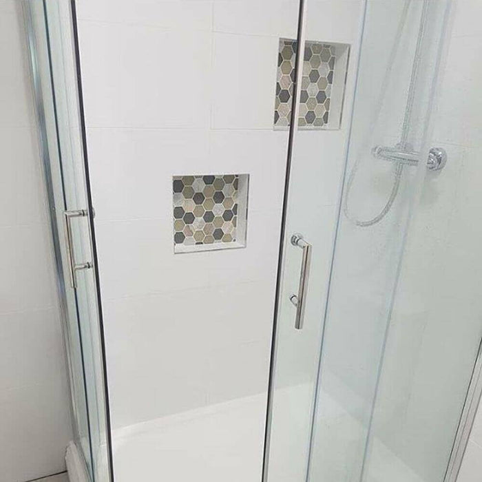 Rectified White Ceramic Gloss 60x30cm Tiles Home Centre Direct 