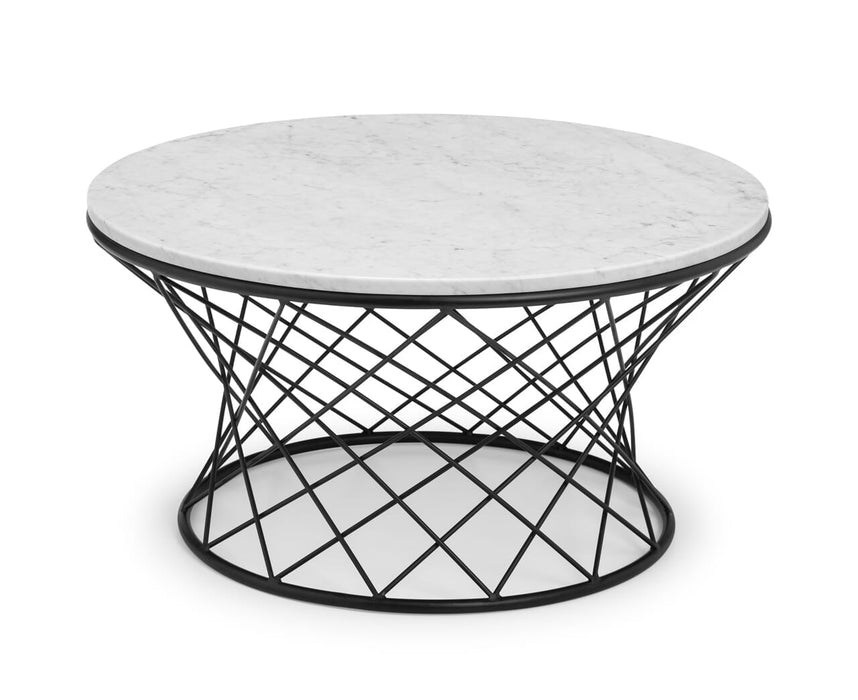 Trevi Real Marble Coffee Table Coffee Table Julian Bowen V2 