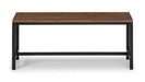 Tribeca Bench - Walnut Dining Bench Julian Bowen V2 