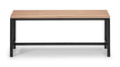 Tribeca Bench - Sonoma Oak Dining Bench Julian Bowen V2 