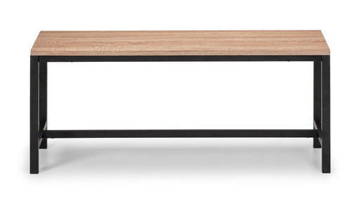 Tribeca Bench - Sonoma Oak Dining Bench Julian Bowen V2 