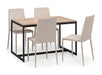 Tribeca Dining Table Dining Tables Julian Bowen V2 