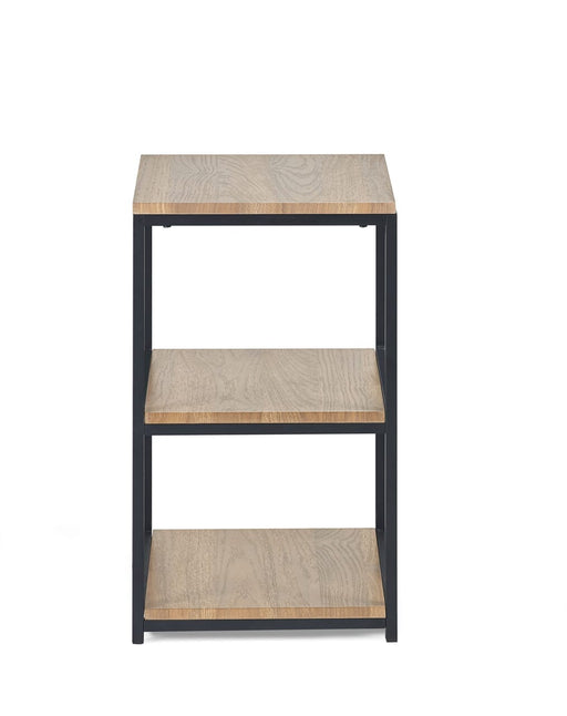 Tribeca Tall Narrow Side Table Sonoma Oak Side Table Julian Bowen V2 