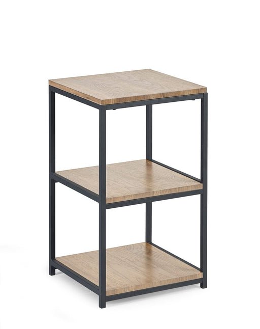 Tribeca Tall Narrow Side Table Sonoma Oak Side Table Julian Bowen V2 