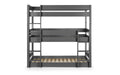 Trio Bunk - Anthracite Bunk Beds Julian Bowen V2 