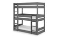 Trio Bunk - Anthracite Bunk Beds Julian Bowen V2 