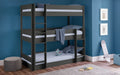 Trio Bunk - Anthracite Bunk Beds Julian Bowen V2 