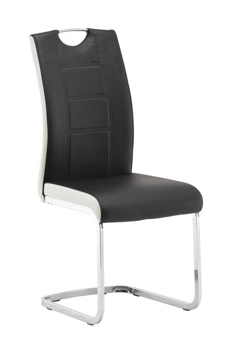 CLEVELAND DINING CHAIR BLACK/WHITE Dining Chair supplier 120 