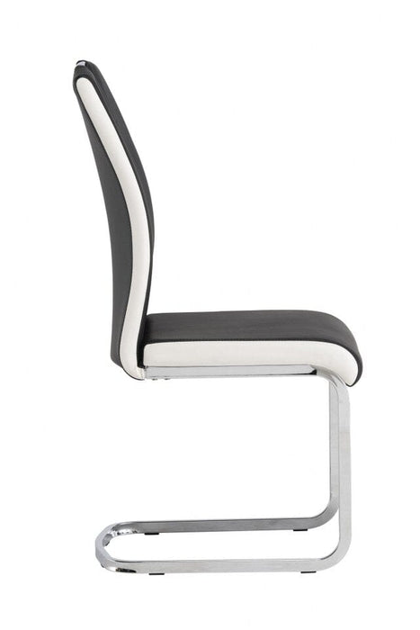 CLEVELAND DINING CHAIR BLACK/WHITE Dining Chair supplier 120 